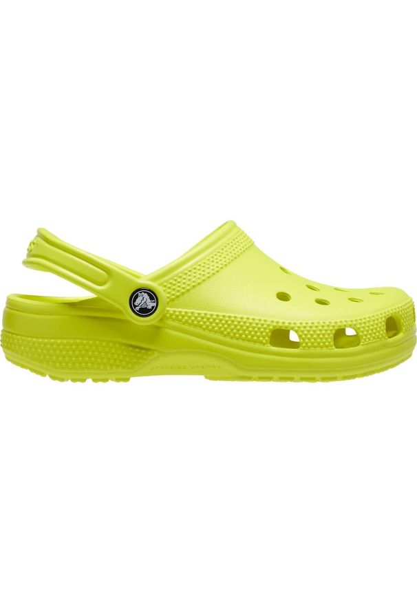 Klapki dla dorosłych Crocs Classic. Kolor: żółty. Materiał: syntetyk, materiał. Styl: sportowy