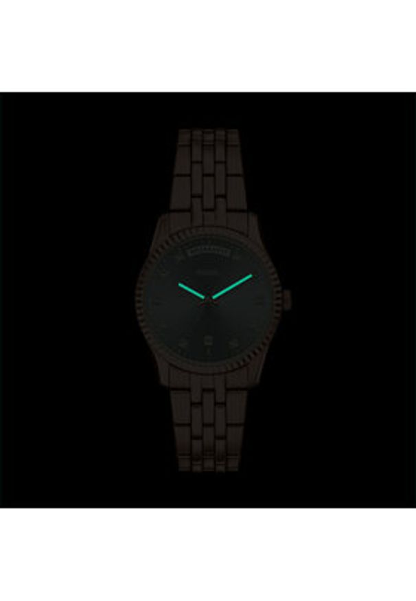 Fossil Zegarek Scarlette ES5459 Różowe złoto. Kolor: złoty, wielokolorowy, różowy