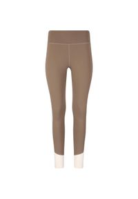 Damskie legginsy Athlecia Lris. Kolor: brązowy. Sport: fitness
