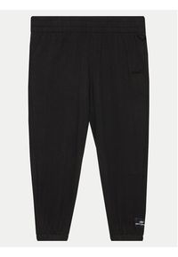 DKNY Sport Spodnie dresowe DPPP2982 Czarny Regular Fit. Kolor: czarny. Materiał: syntetyk #3
