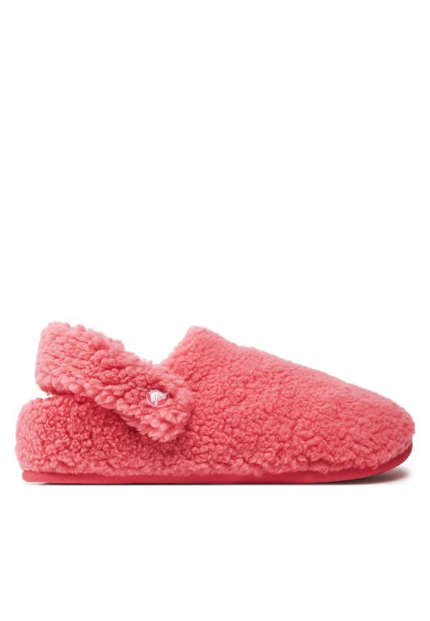 Crocs Kapcie Classic Cozzy Slipper 209386 Koralowy. Kolor: pomarańczowy. Materiał: materiał