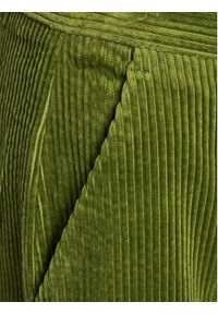Sisley Spodnie materiałowe 453ULF040 Zielony Wide Leg. Kolor: zielony. Materiał: bawełna. Styl: street #3