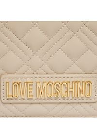 Love Moschino - LOVE MOSCHINO Torebka JC4079PP1ILA0110 Écru. Materiał: skórzane