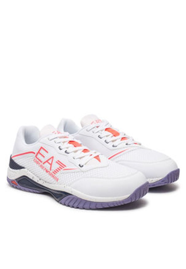 EA7 Emporio Armani Sneakersy X8X192 XK407 U248 Biały. Kolor: biały. Materiał: materiał