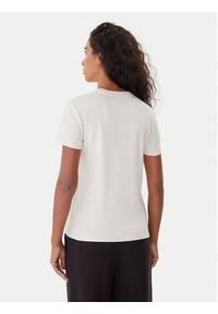 Calvin Klein T-Shirt LV044C216G Écru Regular Fit. Materiał: bawełna #4