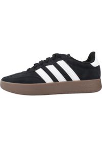 Adidas - Kapcie ADIDAS BARREDA Czarny. Kolor: czarny. Materiał: syntetyk, tkanina, skóra. Sport: turystyka piesza