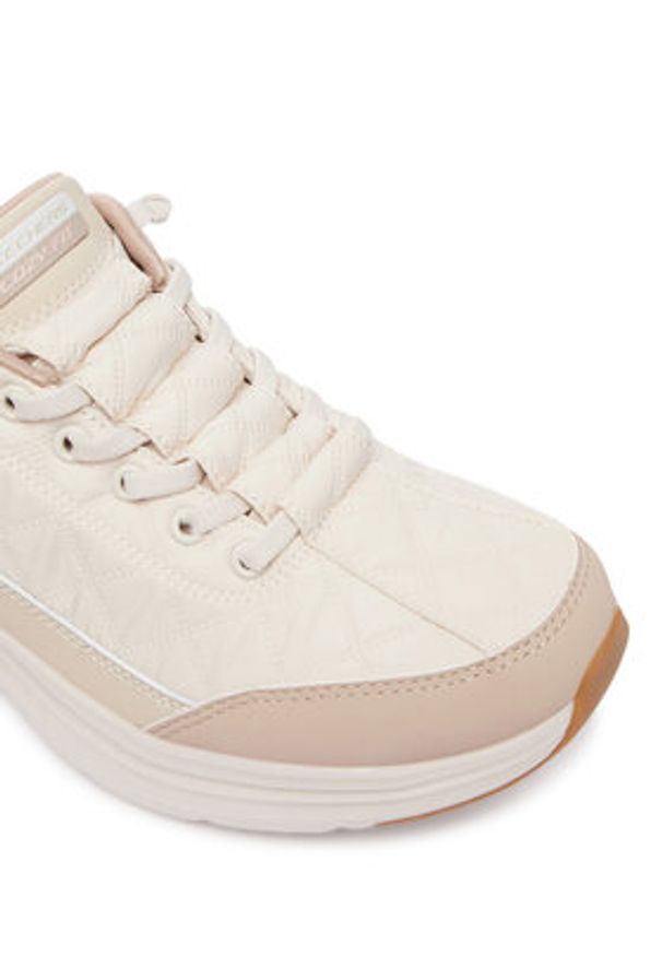 skechers - Skechers Sneakersy Contour Foam - Cozy Fit 150404/NTTP Beżowy. Kolor: beżowy. Materiał: materiał