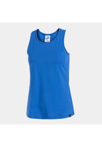 Damski Tank Joma Oasis - Oddychający i Stylowy. Kolor: niebieski. Materiał: bawełna. Sport: fitness
