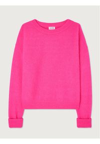 AMERICAN VINTAGE - American Vintage Sweter Vitow VITO18EH23 Różowy Regular Fit. Kolor: różowy. Materiał: wełna. Styl: vintage #1