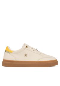 TOMMY HILFIGER - Sneakersy Tommy Hilfiger. Kolor: beżowy #1