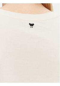 Weekend Max Mara T-Shirt Vello 2515971051 Écru Regular Fit. Kolor: kremowy. Materiał: bawełna #2