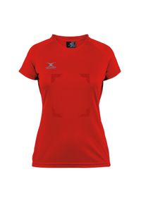 GILBERT - Koszulka damska Gilbert Eclipse Hook and Loop. Kolor: czerwony. Sport: fitness #1