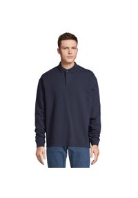 SOL'S - Bluza Polo Dla Dorosłych Unisex Heritage Neck. Okazja: na co dzień. Typ kołnierza: polo. Kolor: niebieski. Styl: casual #1
