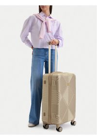 Nine West Walizka średnia CEO-NW-M-002-09 GOLD Złoty. Kolor: złoty #1