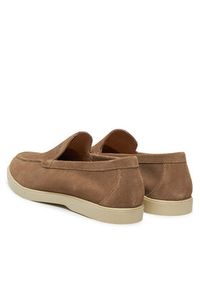 Gino Rossi - GINO ROSSI Mokasyny CEO-MASSI-01 MI08 Beżowy. Kolor: beżowy. Materiał: zamsz, skóra #7