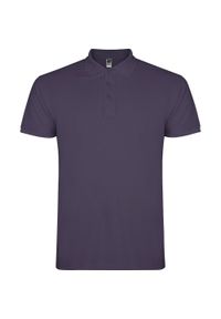 ROLY - Męska Koszulka Polo Star. Typ kołnierza: polo. Kolor: czerwony, wielokolorowy, różowy #1