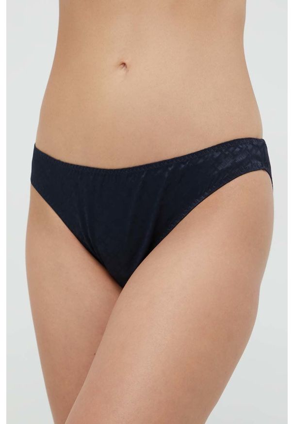 TOMMY HILFIGER - Tommy Hilfiger figi kolor granatowy. Kolor: niebieski