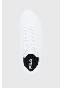 Fila Buty Crosscourt kolor biały. Nosek buta: okrągły. Zapięcie: sznurówki. Kolor: biały. Materiał: guma #5