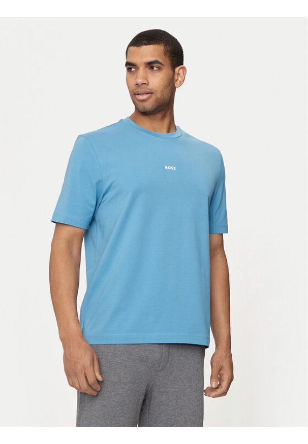 BOSS - Boss T-Shirt Tchup 50473278 Niebieski Relaxed Fit. Kolor: niebieski. Materiał: bawełna