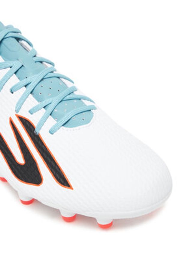 skechers - Skechers Buty do piłki nożnej Academy Ag 252120 WTQP Biały. Kolor: biały. Materiał: skóra