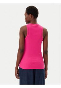 Liu Jo Top WA5367 J0295 Różowy Regular Fit. Kolor: różowy. Materiał: bawełna #3