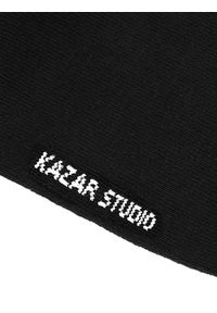 Kazar - Czarne skarpety damskie. Kolor: czarny. Materiał: bawełna #2