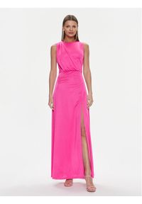 Silvian Heach Sukienka wieczorowa Long GPP24426VE Różowy Regular Fit. Kolor: różowy. Materiał: syntetyk. Styl: wizytowy #1