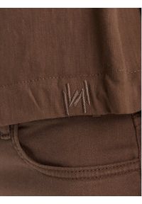 Marella Koszula Palchi 2613041015 Brązowy Regular Fit. Kolor: brązowy. Materiał: wiskoza #5