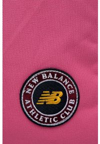 New Balance Plecak damski kolor fioletowy duży gładki. Kolor: fioletowy. Wzór: gładki