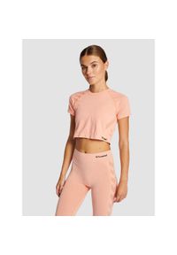 Damska krótka koszulka Hummel CI. Kolor: żółty, pomarańczowy, wielokolorowy. Długość: krótkie. Sport: piłka nożna #1