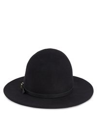 TOMMY HILFIGER - Tommy Hilfiger Kapelusz Th Evening Fedora AW0AW15316 Czarny. Kolor: czarny. Materiał: materiał #1