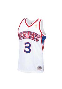 Mitchell & Ness - Koszulka Nba Philadelphia 76ers Allen Iverson. Kolor: biały. Sport: koszykówka #1