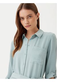 JDY Sukienka koszulowa Lion 15341128 Niebieski Regular Fit. Kolor: niebieski. Materiał: syntetyk. Typ sukienki: koszulowe #2