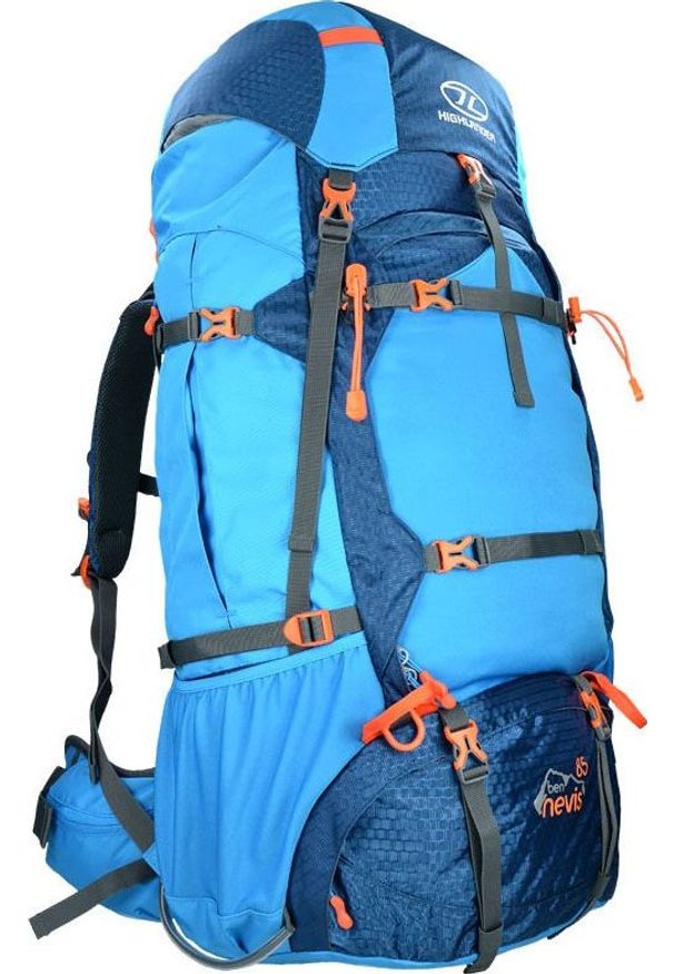 Plecak turystyczny Highlander Ben Nevis 85 l Niebieski. Kolor: niebieski