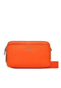 Calvin Klein Torebka Ck Must Camera Bag W/Pckt Lg K60K608410 Pomarańczowy. Kolor: pomarańczowy. Materiał: skórzane #1