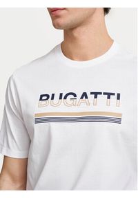 Bugatti T-Shirt 8350-65041B Biały Regular Fit. Kolor: biały. Materiał: bawełna #3