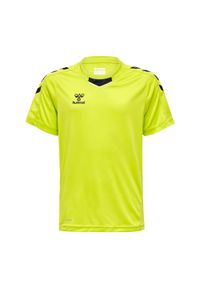 Koszulka dziecięca Hummel hmlCORE XK. Kolor: zielony, wielokolorowy, żółty. Sport: piłka nożna #1