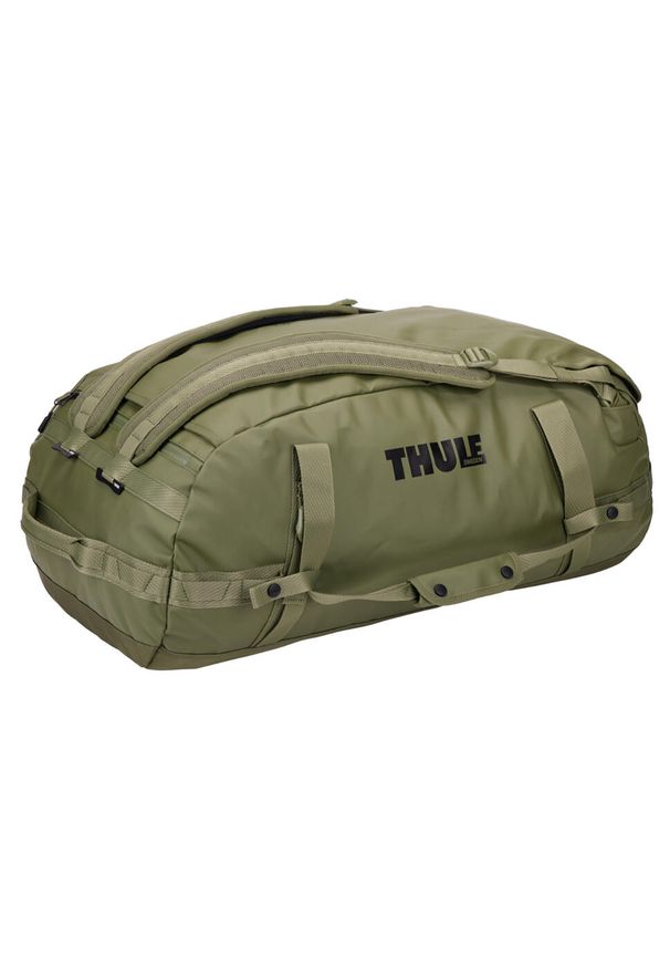 THULE - Torba podróżna Thule Chasm 70 L - olivine/olivine. Kolor: zielony