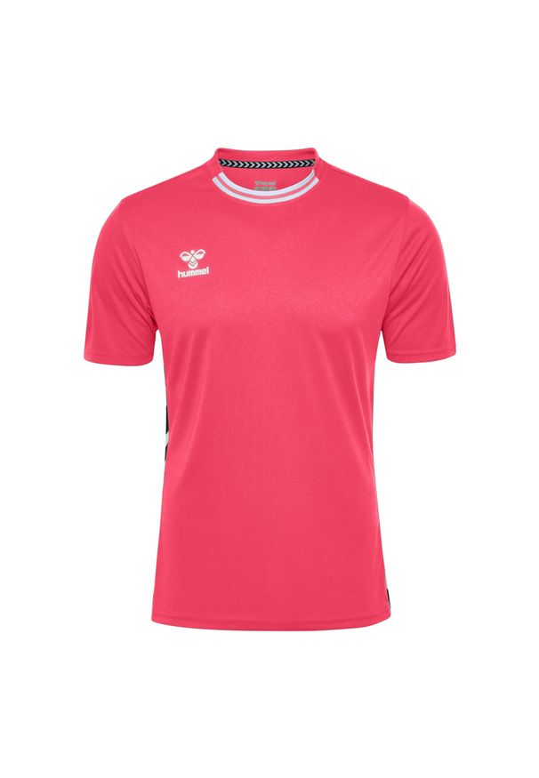 Koszulka Hummel Playful. Kolor: różowy. Sport: fitness, piłka nożna