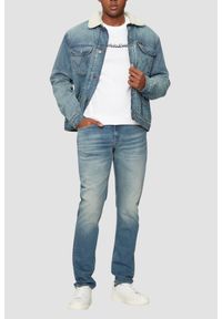 Calvin Klein - CALVIN KLEIN Niebieskie męskie jeansy Skinny, Rozmiar 34/34. Kolor: niebieski #3