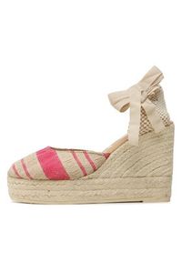 Manebi Espadryle Wedge Espadrilles G 4.5 Wv Beżowy. Kolor: beżowy. Materiał: materiał #3