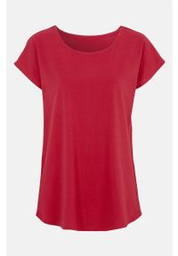 Cellbes - T-shirt w dwupaku 2 sztuki. Kolor: czerwony. Materiał: jersey. Długość rękawa: krótki rękaw. Długość: krótkie. Wzór: gładki #4