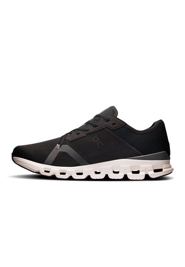 On Cloud X 4 AD M Black | Asphalt Buty treningowe męskie. Okazja: na co dzień. Zapięcie: sznurówki. Kolor: czarny. Materiał: guma, poliester. Szerokość cholewki: normalna. Wzór: gładki. Sport: fitness, joga i pilates
