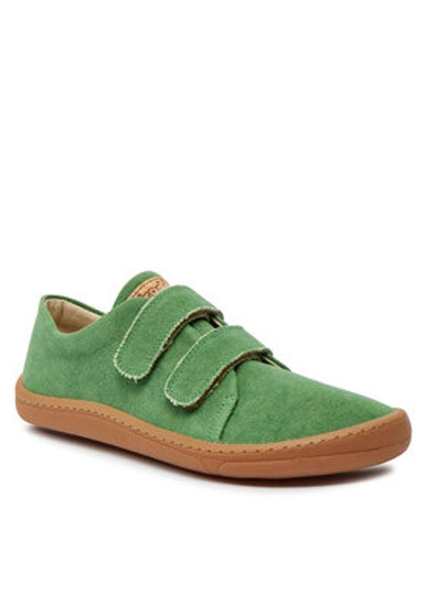 Froddo Sneakersy Barefoot Vegan G3130248-1 DD Zielony. Kolor: zielony. Materiał: materiał