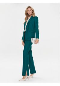 BOSS - Boss Spodnie materiałowe Teana1 50509118 Zielony Slim Fit. Kolor: zielony. Materiał: wełna