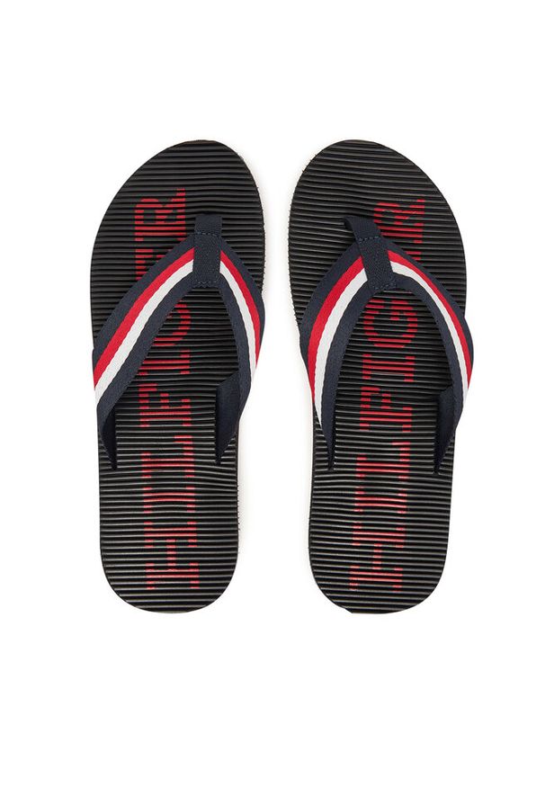 TOMMY HILFIGER - Japonki Tommy Hilfiger. Kolor: niebieski