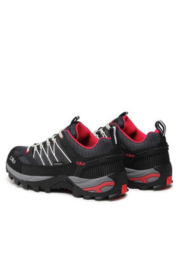 CMP Trekkingi Rigel Low Wmn Trekking Shoe Wp 3Q54456 Szary. Kolor: szary. Materiał: materiał