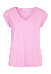 Pieces T-Shirt 17095260 Różowy Regular Fit. Kolor: różowy #3