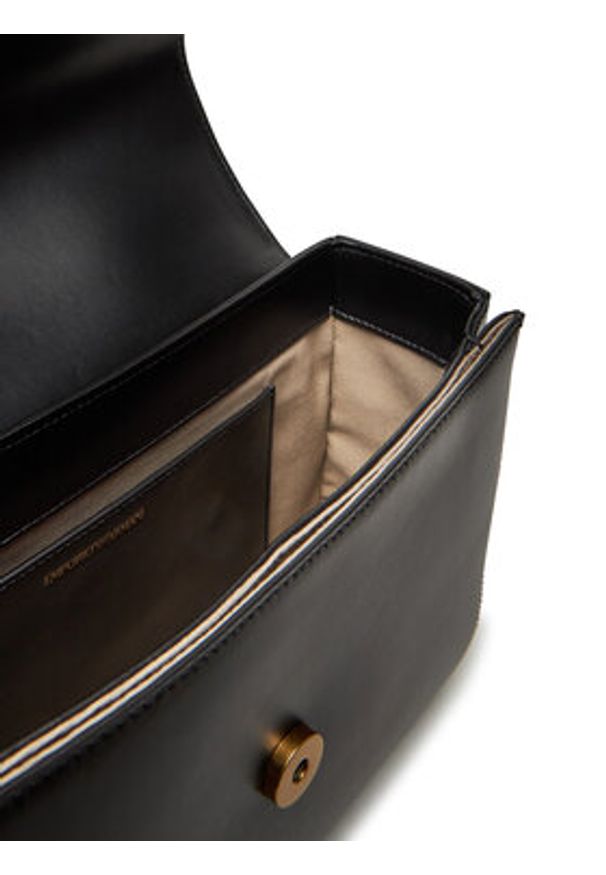 Emporio Armani Torebka EW001210 AF14786 UC001 Czarny. Kolor: czarny. Materiał: skórzane