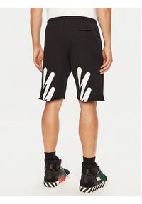 OFF-WHITE - Off-White Szorty sportowe OMCI006S22FLE0151001 Czarny Regular Fit. Kolor: czarny. Materiał: bawełna. Styl: sportowy #3